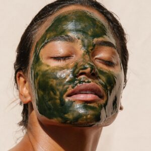 espirulina en mascarilla